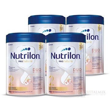 Nutrilon 2 Profutura DUOBIOTIK následná dojčenská výživa (6-12 mesiacov) 4x800 g (3200 g) obrázok