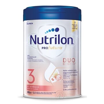 Nutrilon 3 Profutura DUOBIOTIK batoľacie mlieko (12-24 mesiacov) 1x800 g obrázok