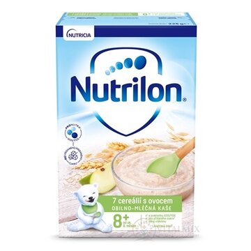 Nutrilon obilno-mliečna kaša 7 cereálií s ovocím (od ukonč. 8. mesiaca), 1x225 g obrázok