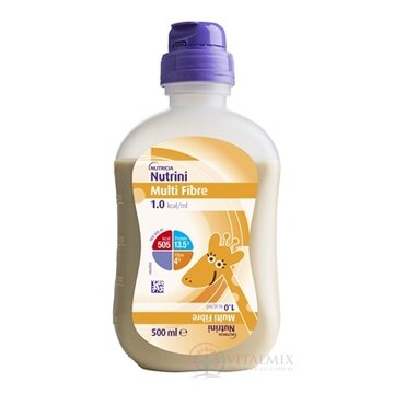 Nutrini Multi Fibre tekutá výživa (od 1 do 6. rokov) 12x500 ml obrázok