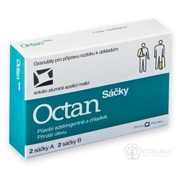 Octan sáčky - RosenPharma granuláty na prípravu obkladov vo vrecúška 2x2 ks obrázok