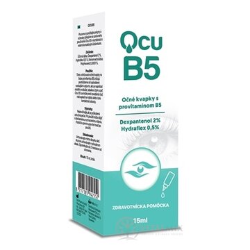 Ocu B5 očné kvapky s provitamínom B5, 1x15 ml obrázok