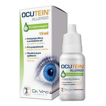 OCUTEIN ALLERGO očné kvapky pri očných alergiách 1x15 ml obrázok