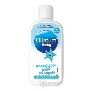 Oilatum BABY upokojujúca pena do kúpeľa vhodná od narodenia 1x400 ml obrázok