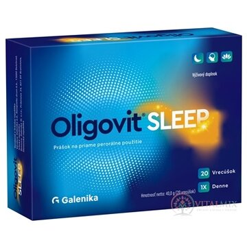Oligovit SLEEP prášok na perorálne použitie, vrecúška 1x20 ks obrázok