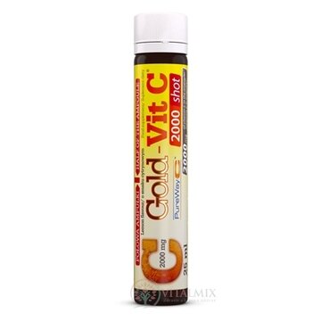 Olimp Labs GOLD-VIT C 2000 shot ampulka, príchuť citrón 1x25 ml obrázok