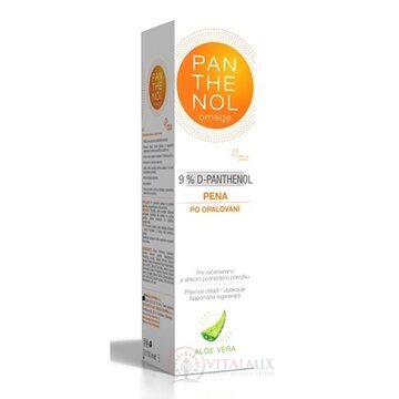 omega PANTHENOL 9% ALOE VERA pena po opaľovaní 1x150 ml obrázok