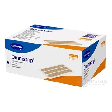OMNISTRIP prúžky na stiahnutie rany (3x76 mm) 50x5 ks (250 ks) obrázok
