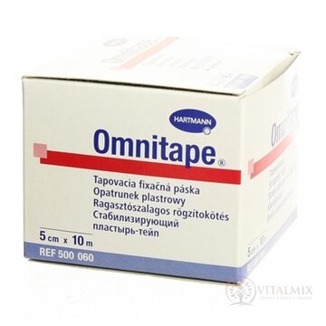 OMNITAPE páska fixačná tejpovacia (5cm x 10m) 1x1 ks obrázok