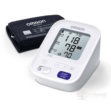 OMRON M3 Digitálny TLAKOMER automatický na rameno s predĺženou manžetou 1 ks + sieťový adaptér 1 ks (inov.2020) 1x1 set obrázok