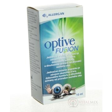 Optive FUSION očný roztok zvlhčenie oka 1x10 ml obrázok