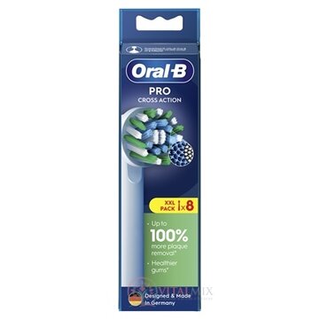Oral-B CROSS ACTION čistiace náhradné hlavice 1x8 ks obrázok