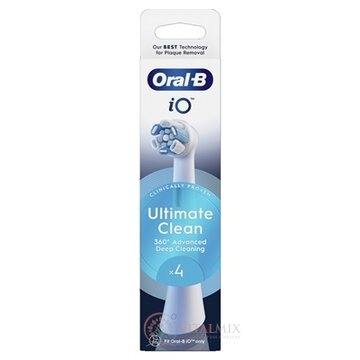 Oral-B iO ULTIMATE CLEAN White čistiace náhradné hlavice 1x4 ks obrázok