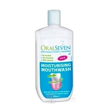 OralSeven zvlhčujúca ústna voda 1x250 ml obrázok