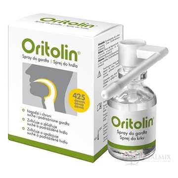 Oritolin sprej do hrdla (425 dávok) 1x30 ml obrázok