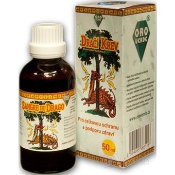 ORO Verde DRAČIA KRV prírodná živica (Sangre de Drago) 1x50 ml obrázok