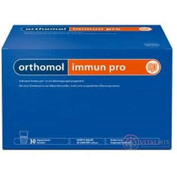 Orthomol IMMUN PRO granulát: vrecko po 2g + vrecko po 15 g, 30 denných dávok, 1x1 set obrázok
