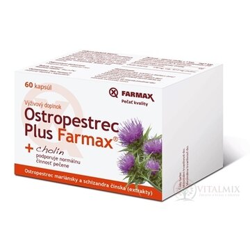 Ostropestrec Plus Farmax cps 1x60 ks obrázok