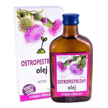 OSTROPESTRECOVÝ olej 100% za studena lisovaný 1x200 ml obrázok