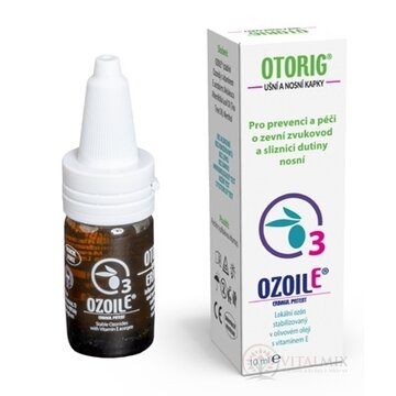 OTORIG ušné a nosové kvapky, OzoilE 1x10 ml obrázok