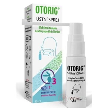OTORIG ústny sprej, OzoilE 1x20 ml obrázok