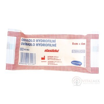 Ovínadlo hydrofilné elastické sterilné (8cm x 4m) 1x1 ks obrázok