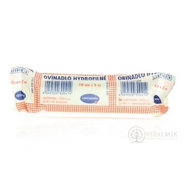 OVÍNADLO HYDROFILNÉ pletené, sterilné (10cm x 5m) 1x10 ks obrázok