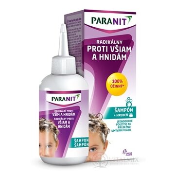 PARANIT Radikálny proti všiam a hnidám šampón 100 ml + hrebeň, 1x1 set obrázok