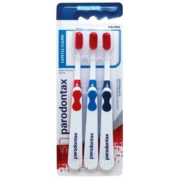 Parodontax GENTLE CLEAN Extra Soft Triopack zubná kefka 1x3 ks obrázok