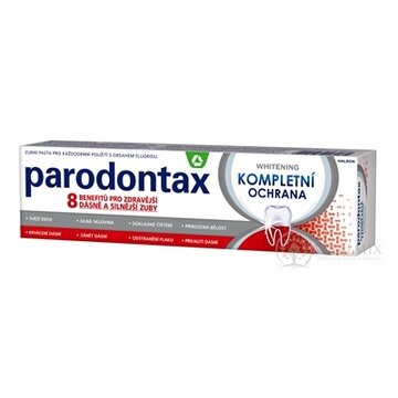 Parodontax Kompletná ochrana WHITENING zubná pasta (inov. 2023) 1x75 ml obrázok