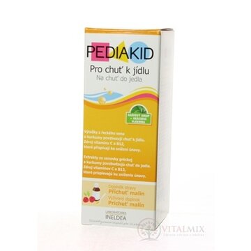 PEDIAKID Na chuť do jedla sirup 1x125 ml obrázok