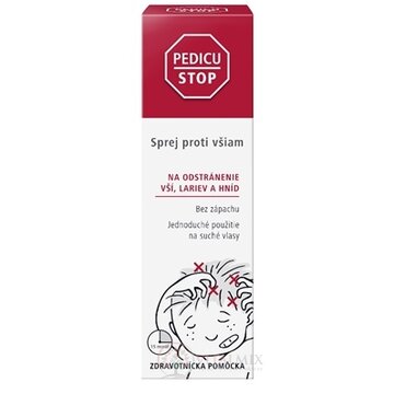 PEDICUSTOP Sprej proti všiam 1x75 ml obrázok