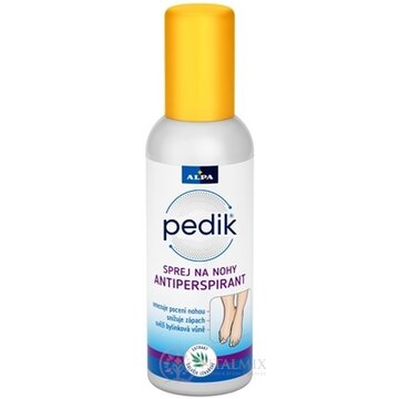 PEDIK ANTIPERSPIRANT SPREJ NA NOHY 1x150 ml obrázok