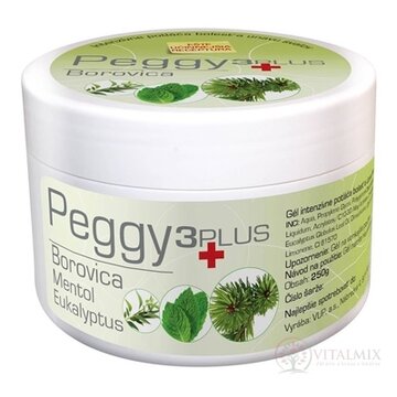 PEGGY 3PLUS Borovica gél 1x250 g obrázok