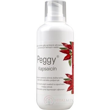 PEGGY GÉL kapsaicínový 1x500 g obrázok