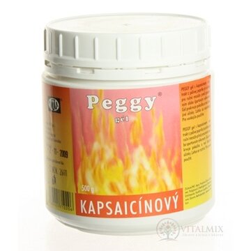 PEGGY GÉL kapsaicínový 1x500 g obrázok