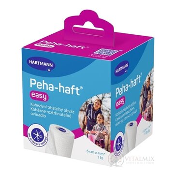 Peha-haft Easy kohézne roztrhnuteľné ovínadlo (6 cm x 4 m) 1x1 ks obrázok