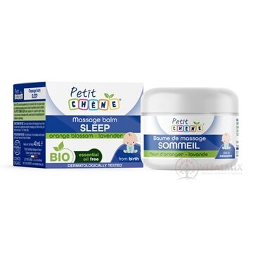 Petit CHENE Massage balm SLEEP masážny balzam pomarančový kvet - levanduľa 1x40 ml obrázok