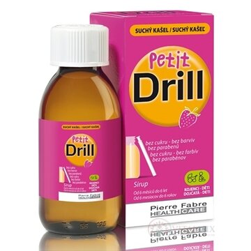 Petit Drill sirup na suchý kašeľ 1x125 ml obrázok