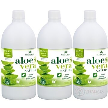 Pharma Activ AloeVeraLife NATURA AKCIA šťava z aloe 99,5% (2+1 zadarmo) 3x1000 ml (3000 ml) obrázok