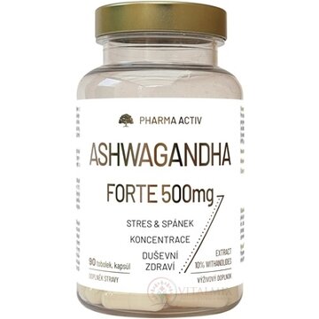 Pharma Activ ASHWAGANDHA Forte 500 mg cps 1x90 ks obrázok