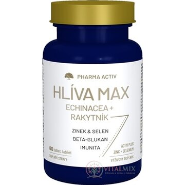 Pharma Activ HLIVA MAX Echinacea + Rakytník tbl 1x60 ks obrázok