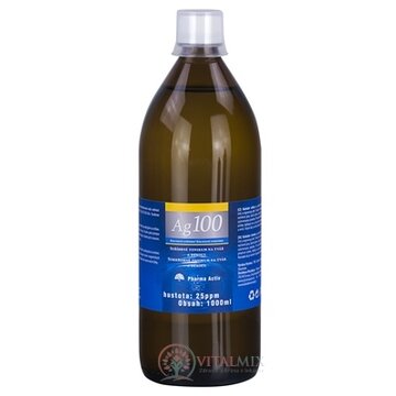 Pharma Activ Koloidné striebro Ag100 hustota 25ppm, 1x1000 ml obrázok