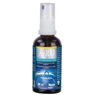 Pharma Activ Koloidné striebro Ag100 sprej, hustota 10ppm, 1x50 ml obrázok