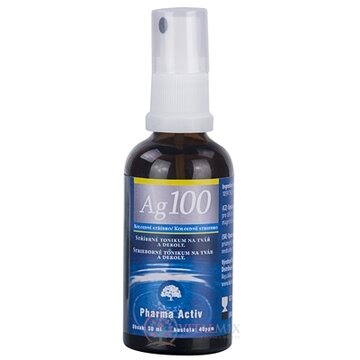 Pharma Activ Koloidné striebro Ag100 sprej, hustota 40ppm, 1x50 ml obrázok