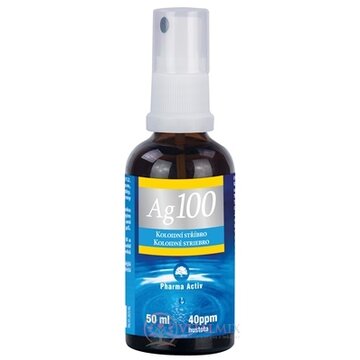 Pharma Activ Koloidné striebro Ag100 sprej, hustota 40ppm (inov.2026) 1x50 ml obrázok
