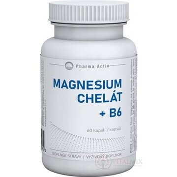 Pharma Activ MAGNESIUM CHELÁT + B6 cps 1x60 ks obrázok