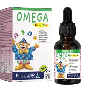 Pharmalife OMEGA JUNIOR - Galenika kvapky 1x30 ml obrázok