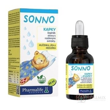 Pharmalife SONNO KVAPKY - Galenika s extraktmi z mučenky, lipy a medovky, 1x30 ml obrázok