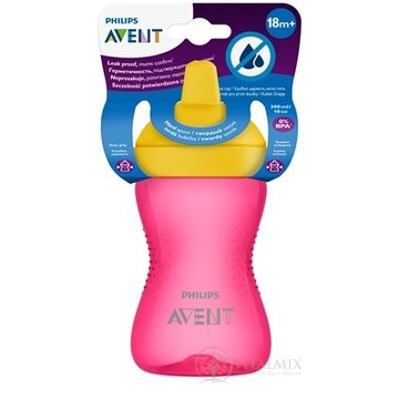 Philips AVENT HRNČEK s tvrdým náustkom 300 ml, od 18 m+, ružový (SCF804/04) 1x1 ks obrázok